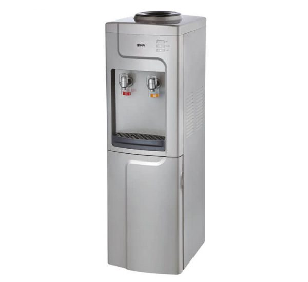 Water Dispenser, Standing, Hot & Normal, Silver & Grey