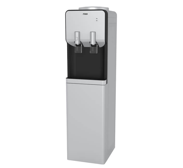 Water Dispenser, Standing, Hot & Electric cooling, Silver & Black
