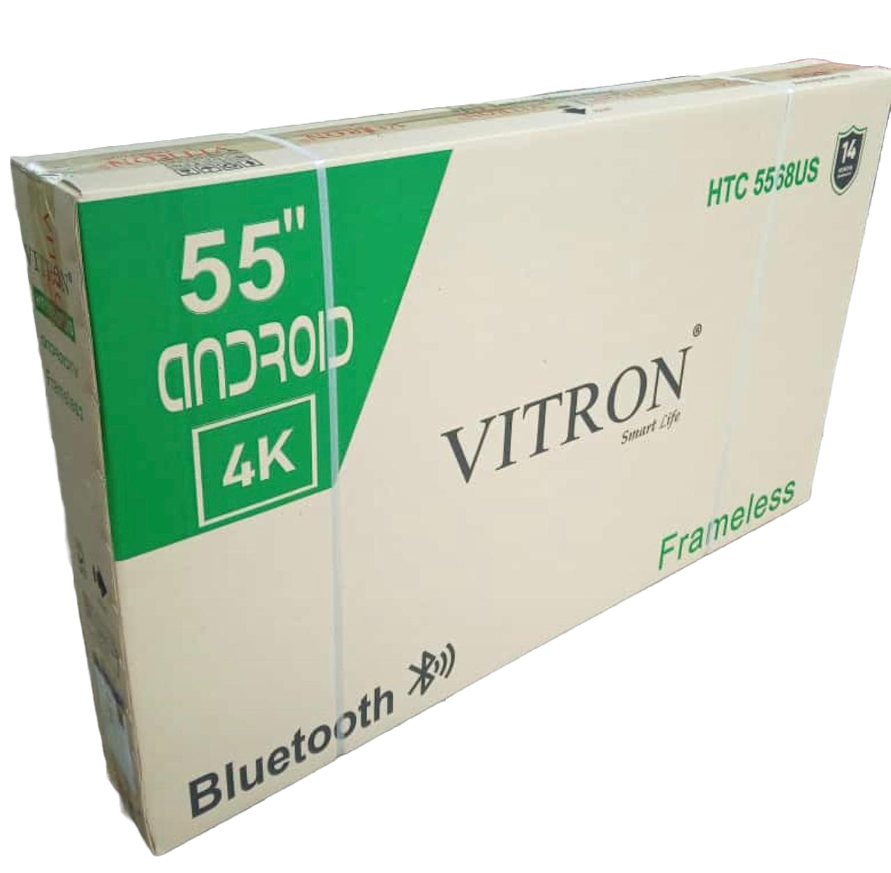 Vitron 55" Smart Android Frameless 4K UHD, Bluetooth